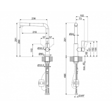 Змішувач SMEG MD22CUX