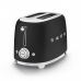Тостер на 2 ломтика SMEG TSF01BLMEU