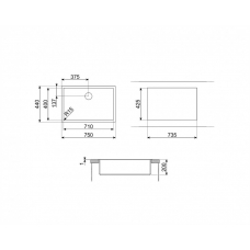 Мийка SMEG VFU71SFR