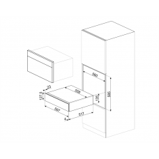 Ящик сомелье SMEG CPS115G