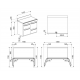 Варочный центр SMEG TR4110IGR2 Варочный центр SMEG TR4110IGR2