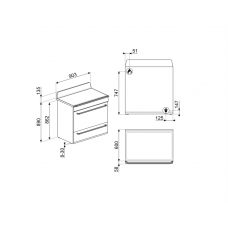 Варочный центр SMEG TR90GR2