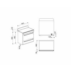 Варильний центр SMEG TR93GR