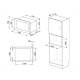 Микроволновая печь SMEG FMI425X Микроволновая печь SMEG FMI425X