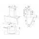 Витяжка SMEG KICV90BL2 Витяжка SMEG KICV90BL2