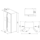 Холодильник Side-by-Side SMEG SBS63XDE Холодильник Side-by-Side SMEG SBS63XDE