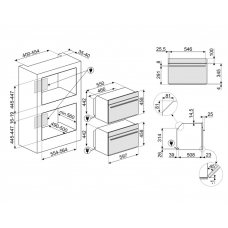 Духова шафа SMEG SO4101M0B3