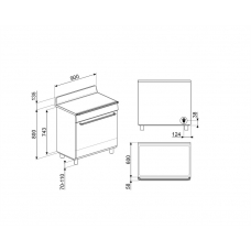 Варильний центр SMEG TR90IMBL