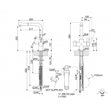 Смеситель SMEG MAFD1MN Смеситель SMEG MAFD1MN