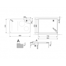 Варочная панель SMEG SISL7844X Варочная панель SMEG SISL7844X