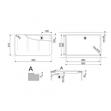 Варочная панель SMEG SISL7964X Варочная панель SMEG SISL7964X