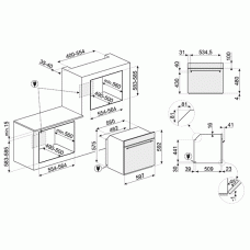 Духова шафа SMEG SF6301TVX