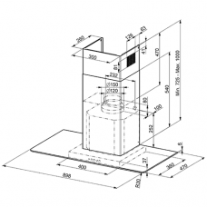 Витяжка SMEG KFV92DE