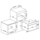  Микроволновая печь SMEG SF4750MAO