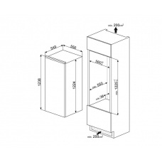 Холодильник SMEG SD7185CSD2P