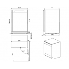 Винна шафа SMEG CVF338XS