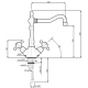 Смеситель SMEG MIR8P Смеситель SMEG MIR8P