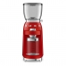 Кавомолка SMEG CGF01RDEU Кавомолка SMEG CGF01RDEU