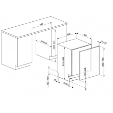 Посудомийна машина SMEG STP66339L