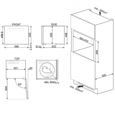 Винна шафа SMEG CVI118LWN2