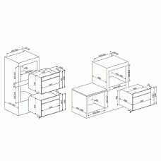 Духова шафа SMEG SF4104MCN