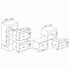 Духова шафа SMEG SF4604VCNR1