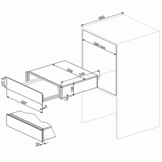 Подогреватель посуды SMEG CTP1015