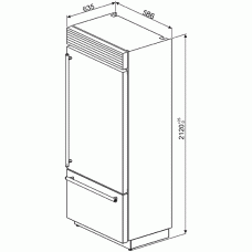 Винна шафа SMEG WF366LDX