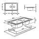 Мойка SMEG LG862-2 Мойка SMEG LG862-2