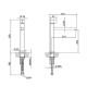 Смеситель SMEG ML19-CR Смеситель SMEG ML19-CR