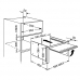 Дверца для микроволновых печей SMEG PMO800B-8