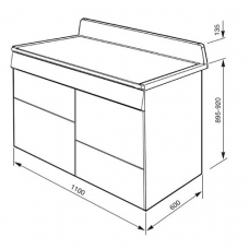 Варочный центр SMEG TR4110BL1