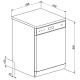 Посудомийна машинаSMEG LP364XS Посудомийна машинаSMEG LP364XS