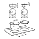 Мойка SMEG 10I3POT Мойка SMEG 10I3POT