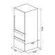Холодильник SMEG FT41BXE Холодильник SMEG FT41BXE
