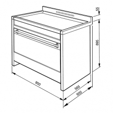 Варильний центр SMEG CS19IDA-7