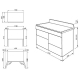 Варочный центр SMEG TR4110RO Варочный центр SMEG TR4110RO