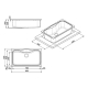 Мойка SMEG LSEG860A-2 Мойка SMEG LSEG860A-2
