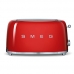 Тостер на 4 ломтика SMEG TSF02RDEU Тостер на 4 ломтика SMEG TSF02RDEU