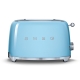 Тостер на 2 скибочки SMEG TSF01PBEU