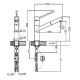Смеситель SMEG MD12-CR Смеситель SMEG MD12-CR