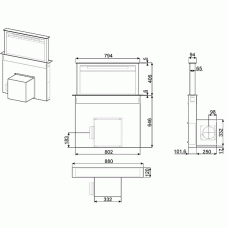 Витяжка SMEG KDD90VXE-2